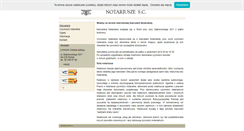 Desktop Screenshot of notariusz-rumia.pl